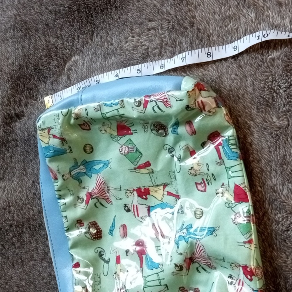 Atenti fifties pastimes zippered pouch for needlework, etc - Picture 7 of 8